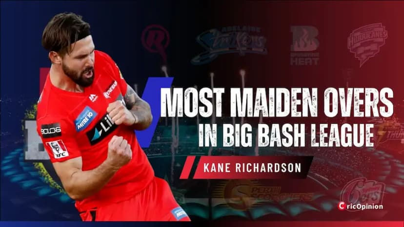 Who Holds the Record for the Most Maiden Overs in BBL History?