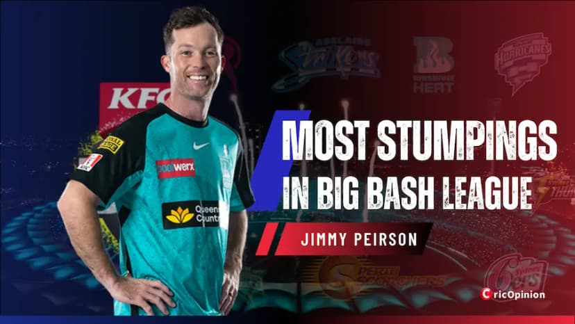 Who Holds the Record for the Most Stumpings in BBL History?