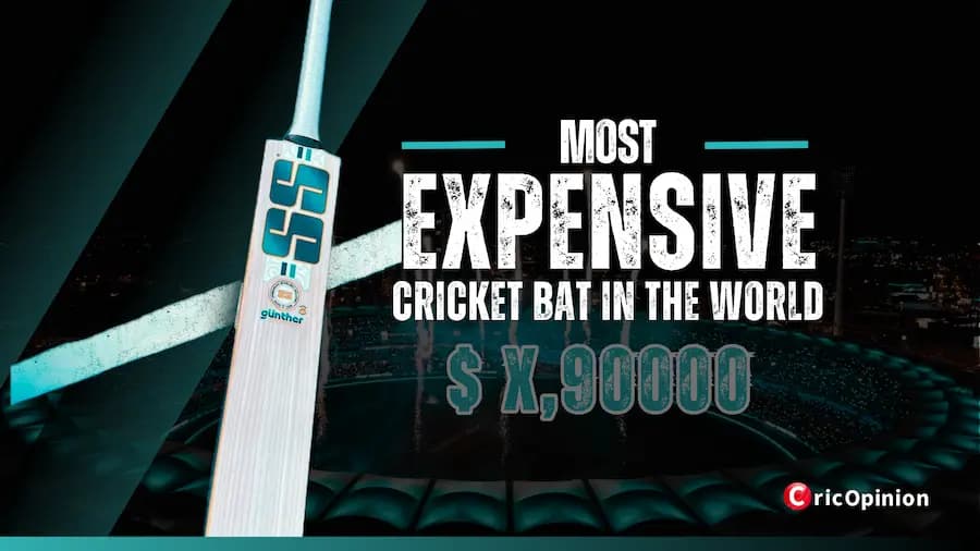 Most expensive cricket bats in the world in 2025