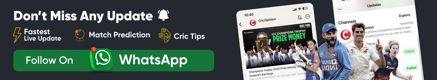 Cricopinion Whatsapp Channel