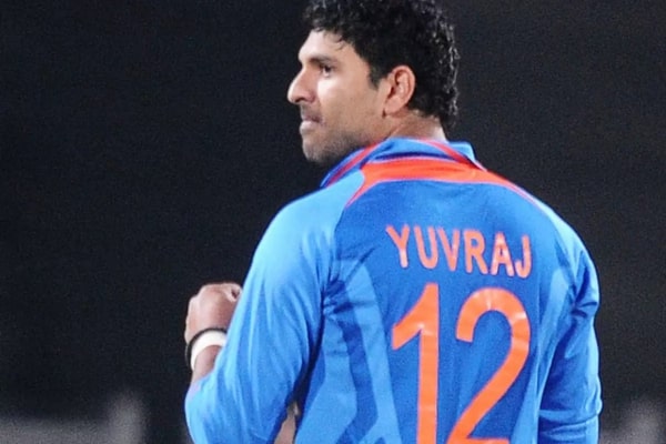 Yuvraj Singh Jersey Number in Cricket